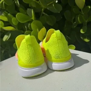 APL Bright Yellow Slip-On Sneakers Apl Athletic Propulsion Labs Techloom Bliss Neon Mesh And  main image 4